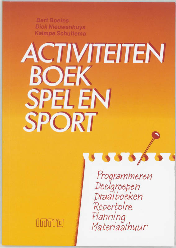 Omslag van Activiteitenboek Spel en sport