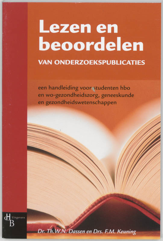 Omslag van Lezen en beoordelen van onderzoekspublicaties