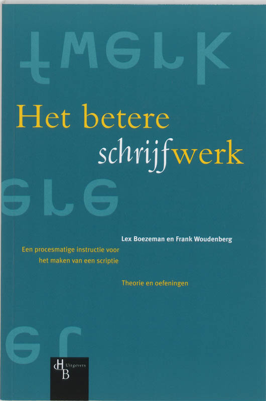 Omslag van Het betere schrijfwerk