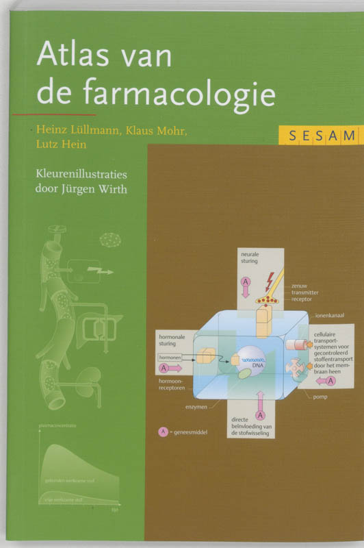 Omslag van Sesam Atlas van de farmacologie