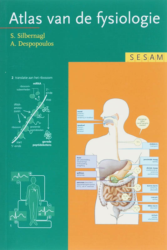 Omslag van Sesam Atlas van de fysiologie