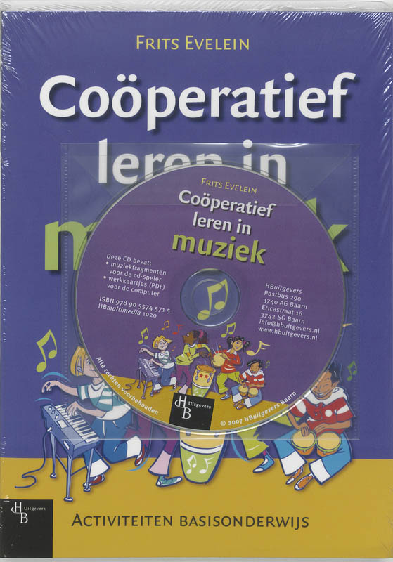 Omslag van Cooperatief leren in muziek