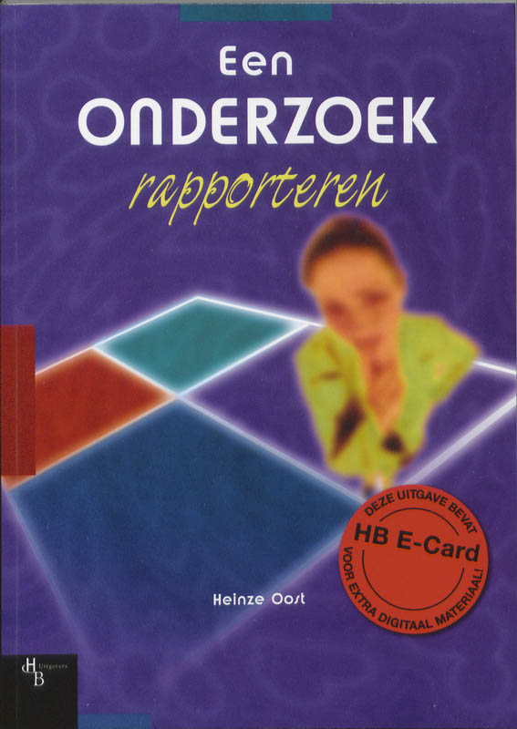 Omslag van Een onderzoek rapporteren