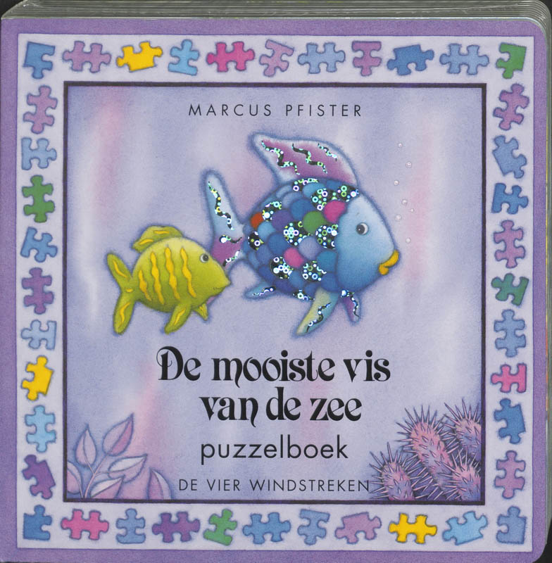 Omslag van Puzzelboek de mooiste vis van de zee