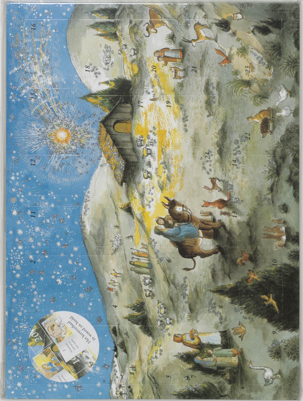 Omslag van Adventskalender Het kerstverhaal 4 ex