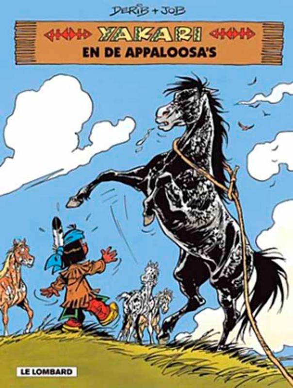 Omslag van Yakari en de Appaloosa's