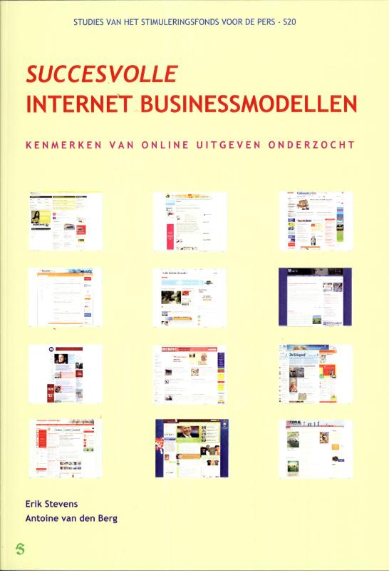 Omslag van Succesvolle internet businessmodellen