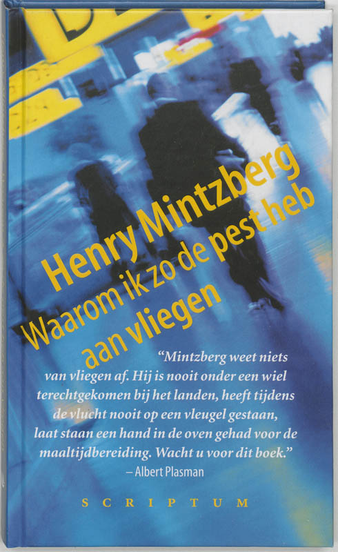 Omslag van Waarom ik zo de pest heb aan vliegen