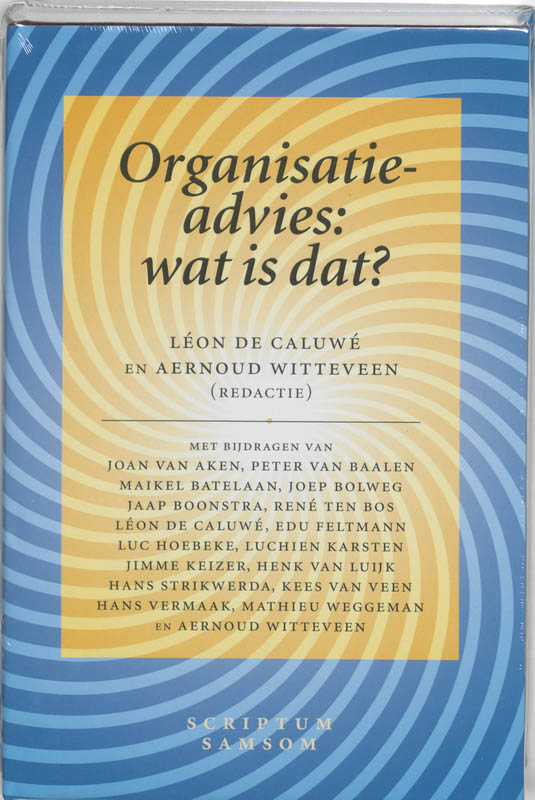 Omslag van Organisatieadvies: wat is dat?