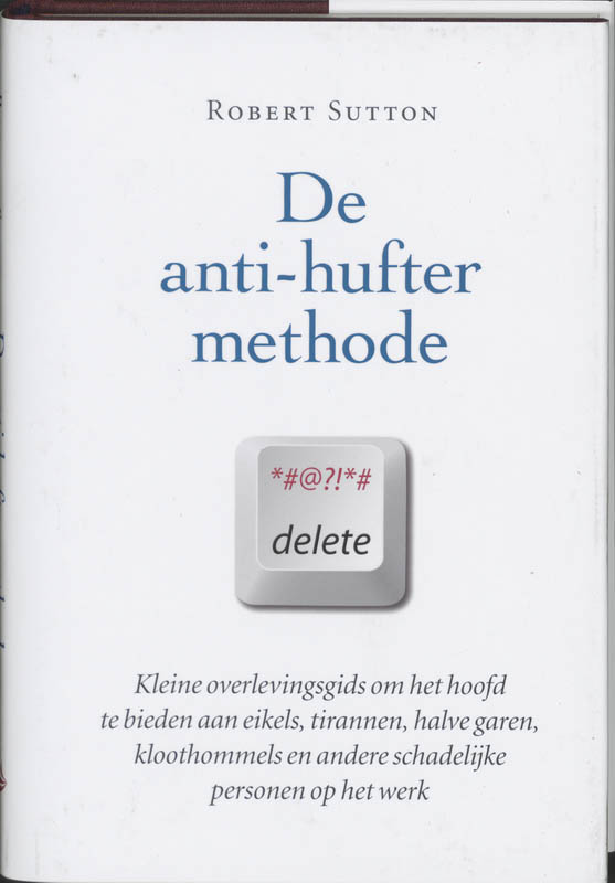 Omslag van De anti-hufter methode