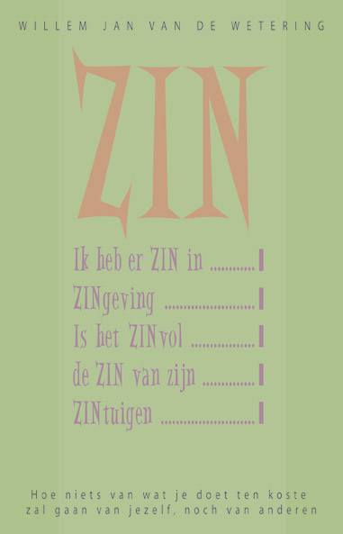 Omslag van ZIN