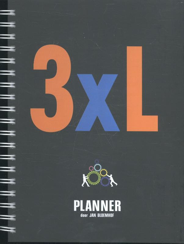 Omslag van 3XL planner