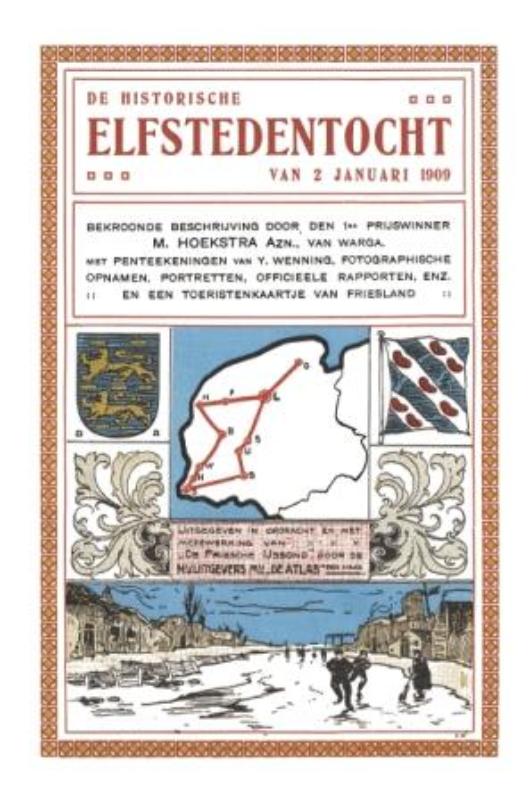 Omslag van De historische elfstedentocht