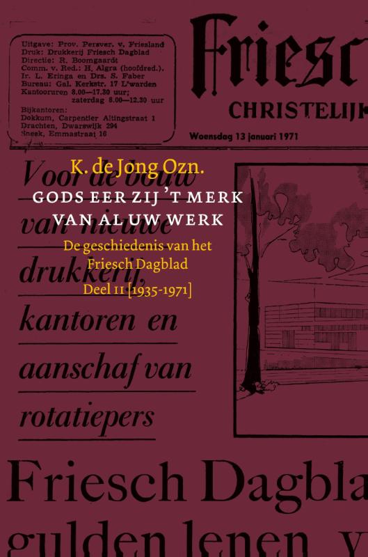 Omslag van Gods eer zij ’t merk van al uw werk