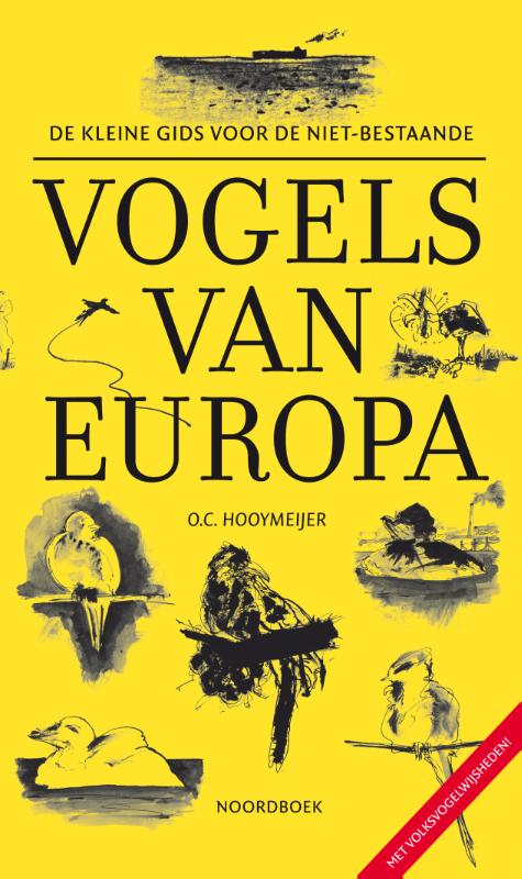 Omslag van De kleine gids voor de niet-bestaande vogels van Europa