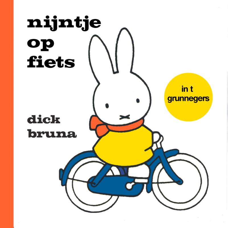 Omslag van nijntje op fiets in t Grunnegers