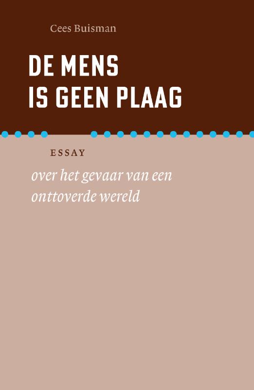Omslag van De mens is geen plaag