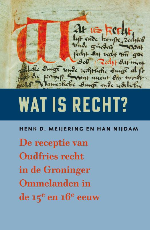 Omslag van Wat is recht?