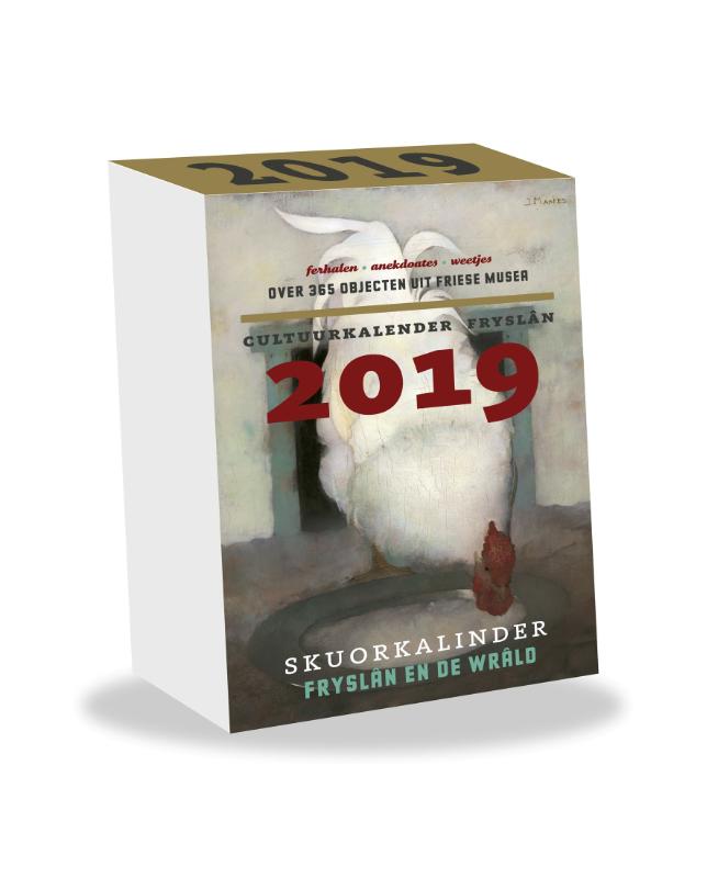 Omslag van Cultuurkalender Fryslân 2019