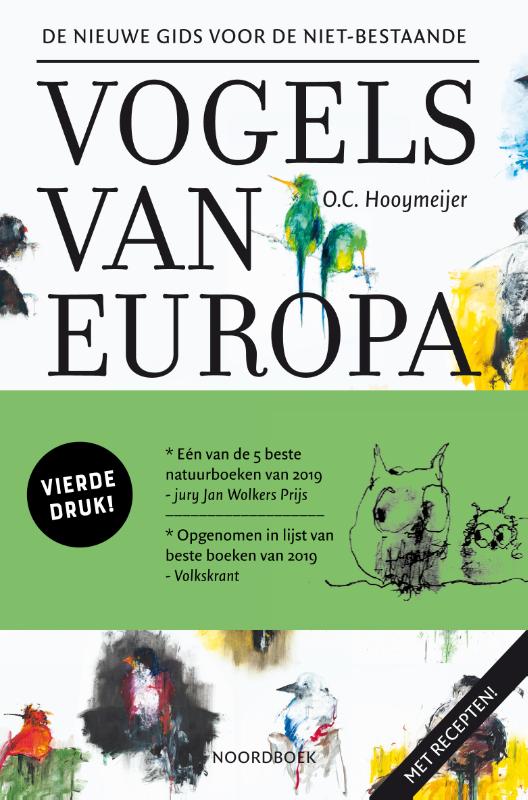 Omslag van De nieuwe gids voor de niet-bestaande vogels van Europa