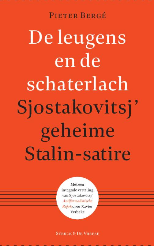 Omslag van De leugens en de schaterlach