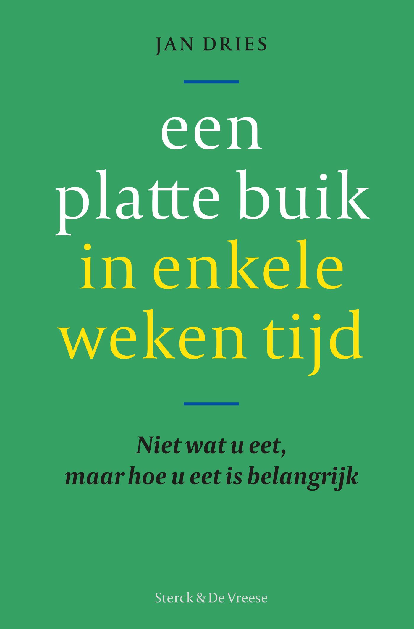 Omslag van Een platte buik in enkele weken tijd