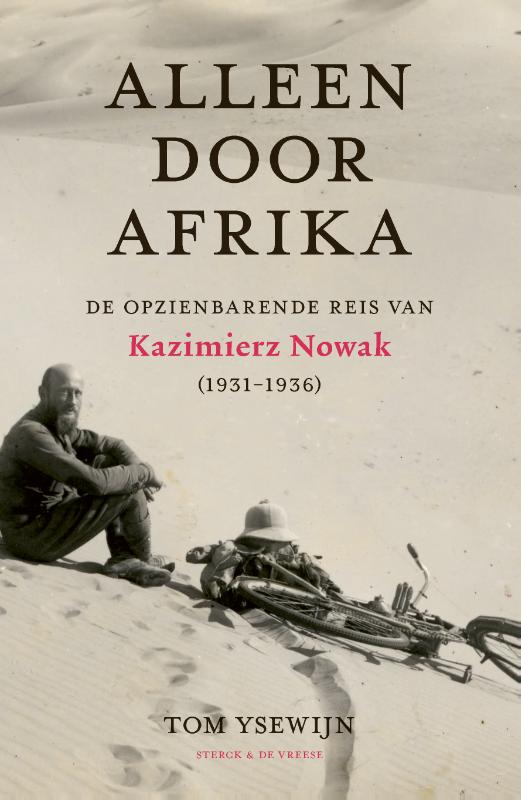 Omslag van Alleen door Afrika