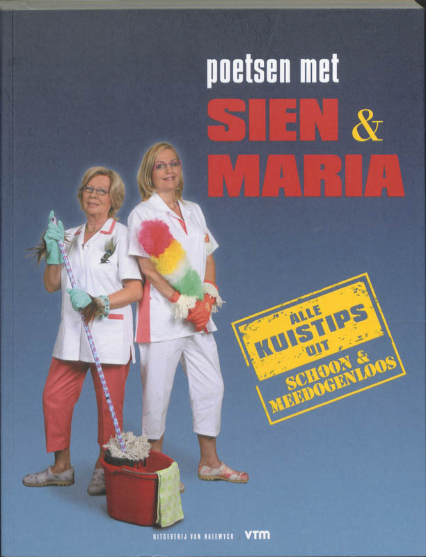 Omslag van Poetsen met Sien en Maria