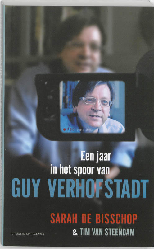 Omslag van Een jaar in het spoor van Guy Verhofstadt