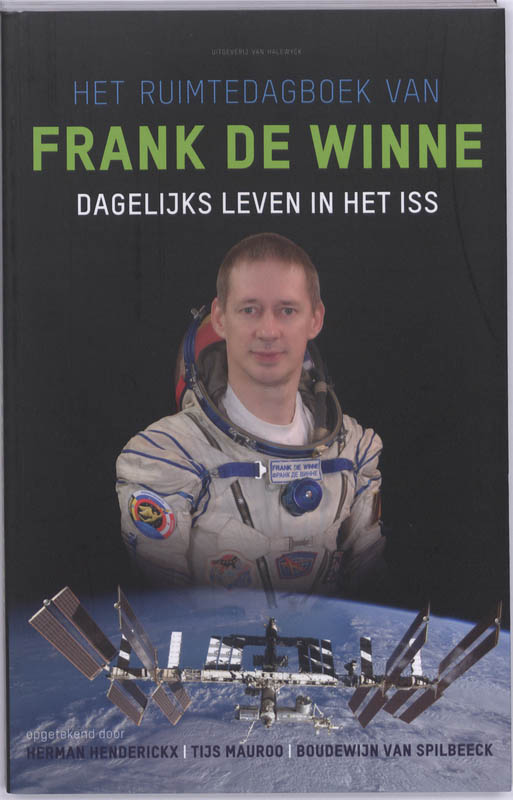 Omslag van Het ruimtedagboek van Frank De Winne