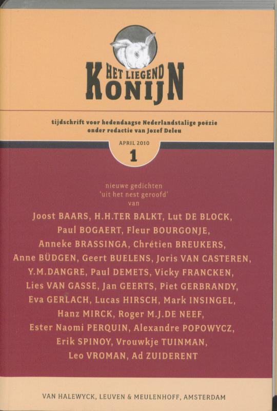 Omslag van jaargang 8, nummer 1, april 2010