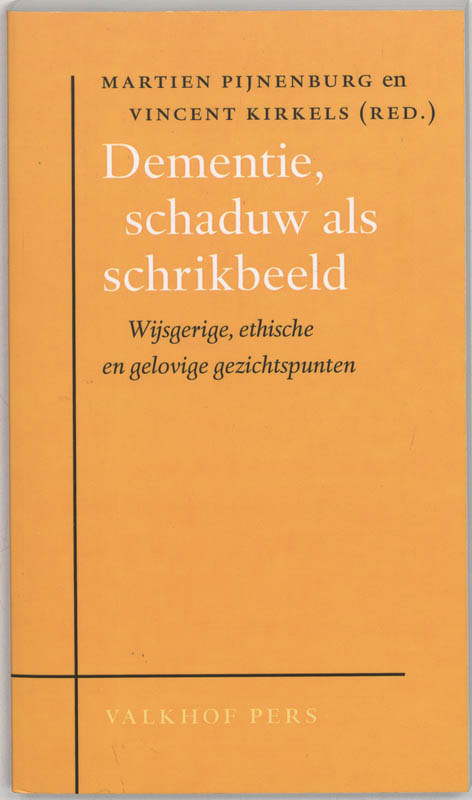 Omslag van Dementie, schaduw als schrikbeeld