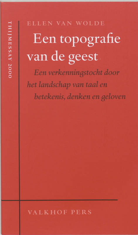 Omslag van Een topografie van de geest