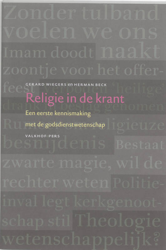 Omslag van Religie in de krant