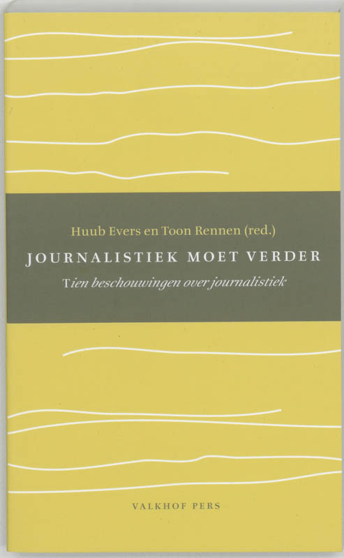 Omslag van Journalistiek moet verder