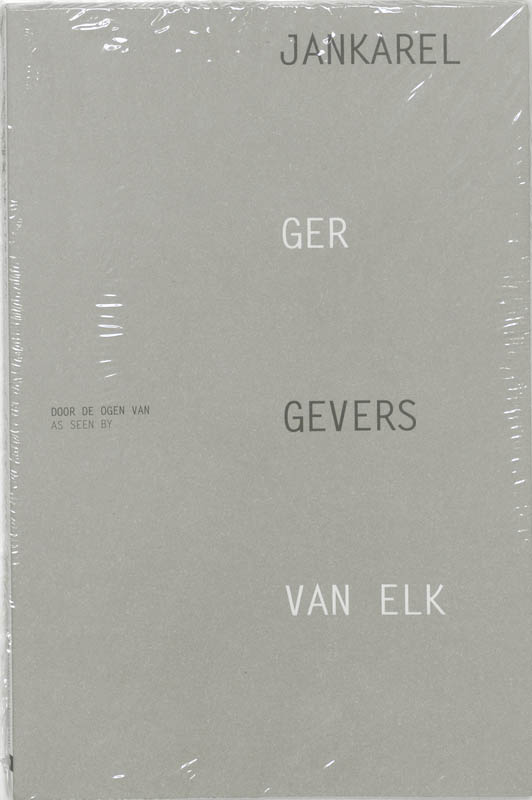 Omslag van Jankarel Gevers door de ogen van Ger van Elk