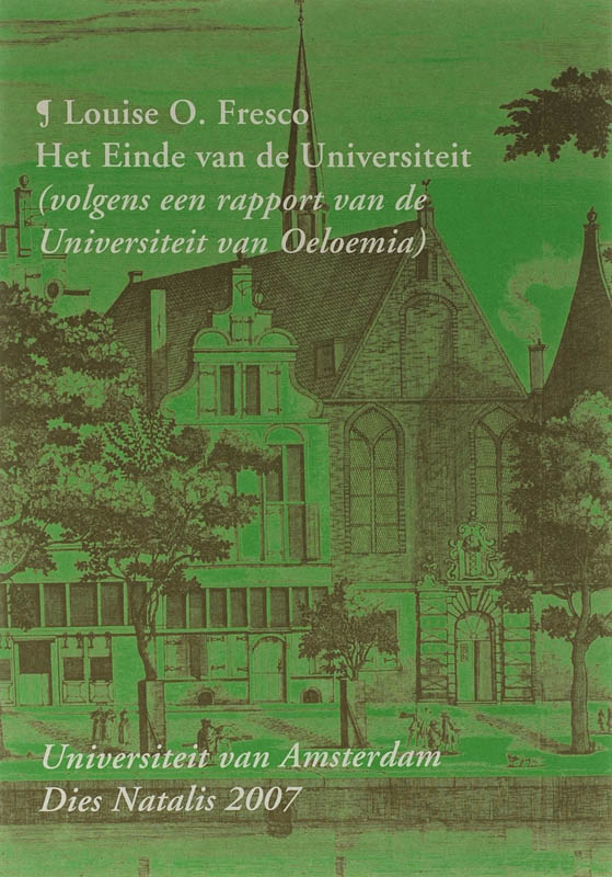 Omslag van Het Einde van de Universiteit (volgens een rapport van de Universiteit van Oeloemia)