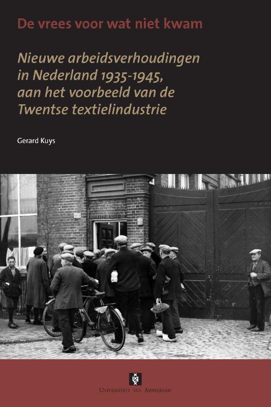 Omslag van De vrees voor wat niet kwam