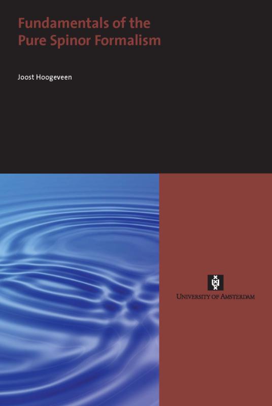 Omslag van Fundamentals of the Pure Spinor Formalism