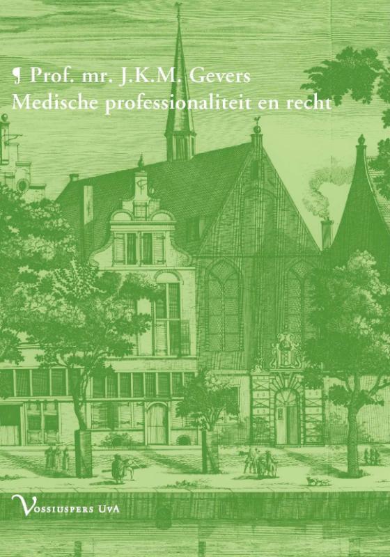 Omslag van Medische professionaliteit en recht