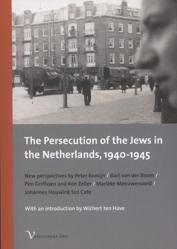 Omslag van The persecution of the jews in the Netherlands 1940-1945