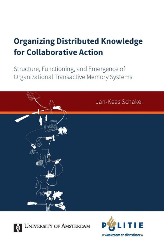 Omslag van Organizing distributed knowledge for collaborative action