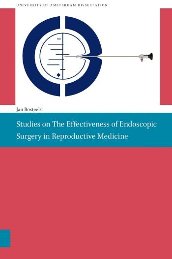 Omslag van Studies on the effectiveness of endoscopic surgery in reproductive medicine
