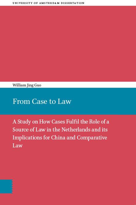 Omslag van From Case to Law