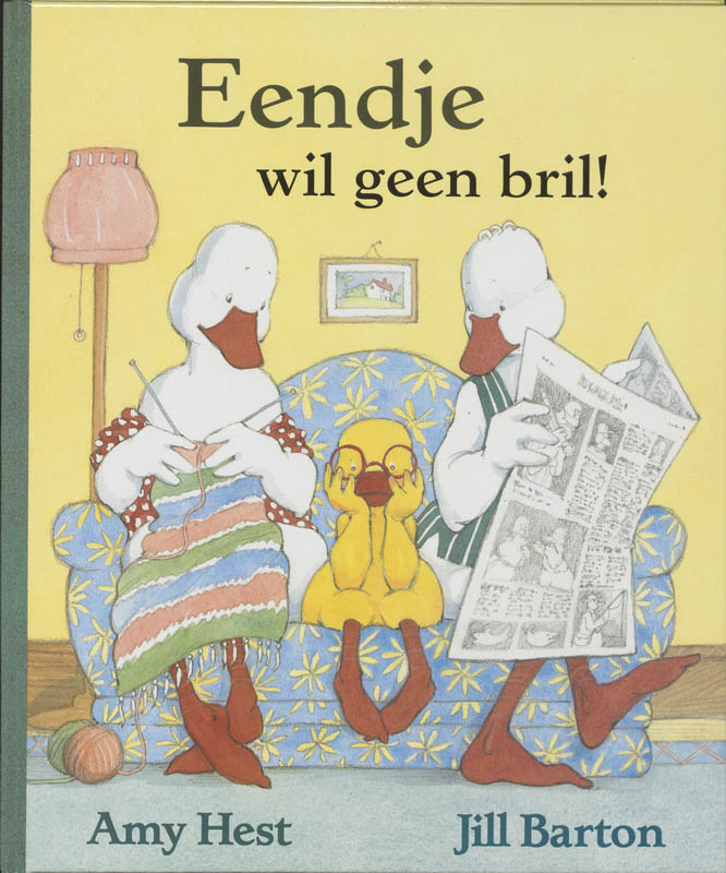 Omslag van Eendje wil geen bril!