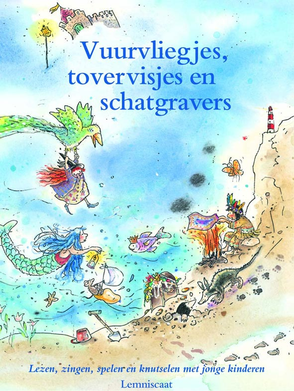 Omslag van Tovervisjes, vuurvliegjes en schatgravers