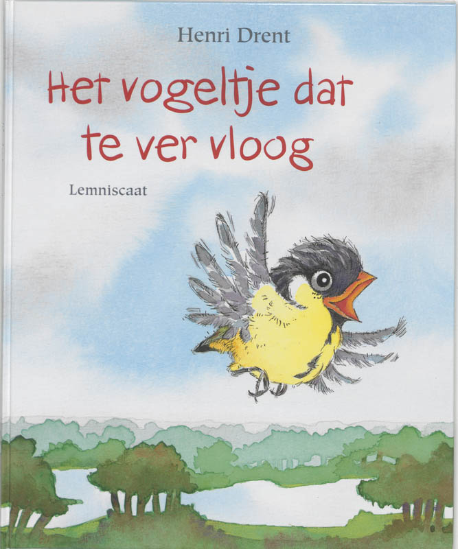 Omslag van Het vogeltje dat te ver vloog