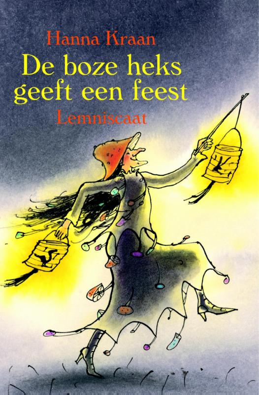 Omslag van De boze heks geeft een feest