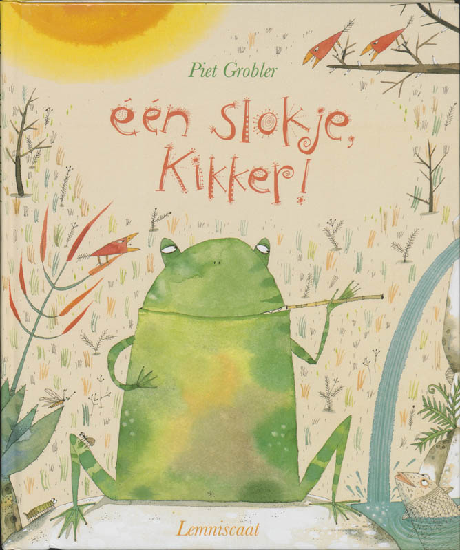 Omslag van Een slokje, Kikker!