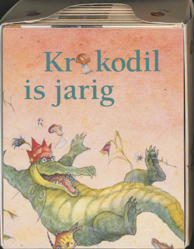 Omslag van Krokodil is jarig display 10 ex